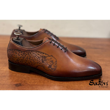 Classic Wholecut Hand Finished Tiger Tan