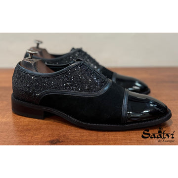 Patent Oxfords Bling