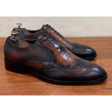 Windsor Tan Brown Croco