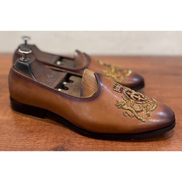 Royal Hand Zardosi Jalsa Maroon