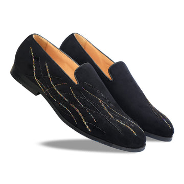 Black Velvet Multi Colour Abstract