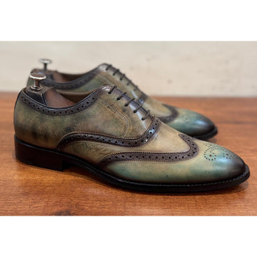 Dual Tone Hand Finished Oxfords