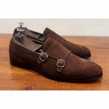 Brown Double Monk Straps