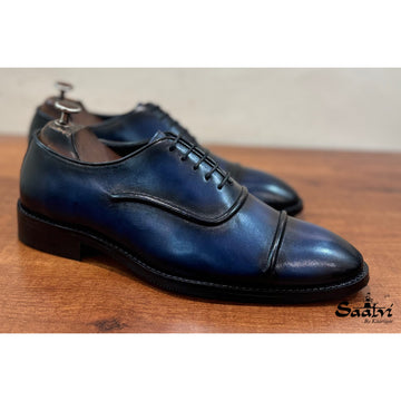 Blue Oxford C Hand Patina