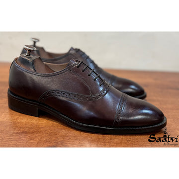 Classic Cap Toe Oxfords Brown