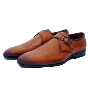 Plain Vamp Single Strap Monk
