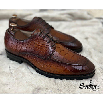 Derby Tan Hand Patina Light Weight