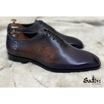 Classic Wholecut Oxford Tiger Hand Patina