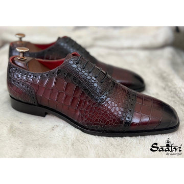 Crocodile Oxford Brodo | Hand Patina