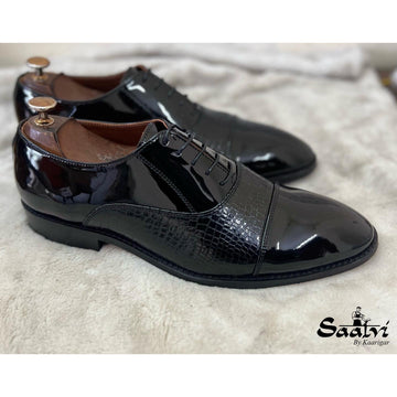 Patent Oxfords Lace Ups