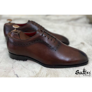 WholeCut Oxfords - Brown