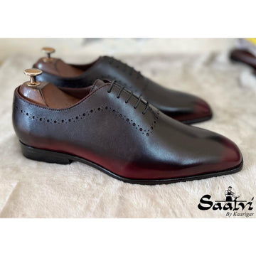Wholecut Oxfords Laceups Hand Patina