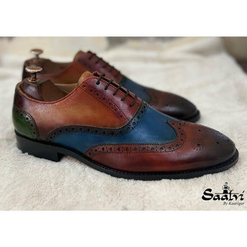 Multi Colour Oxford Brogue’s