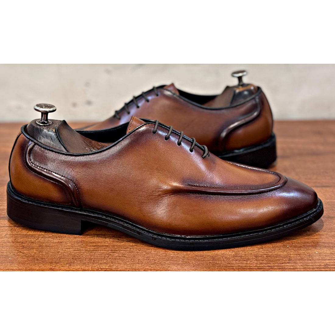 Brown Oxford Lace Up