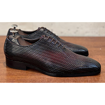 Savoy Spectator Kensington Woven Oxford – Oxblood Patina