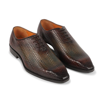 Italia Wholecut Oxfords Olive