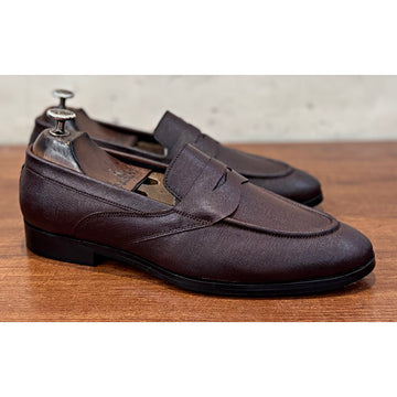 Brown Penny Loafers