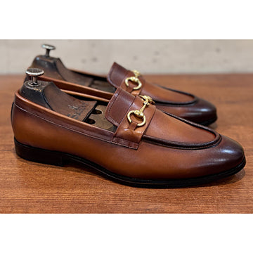 Horsebit Loafers Tan