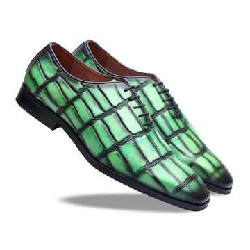 Churchill Green Oxfords