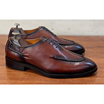 Tan Oxfords C Cord Stitch