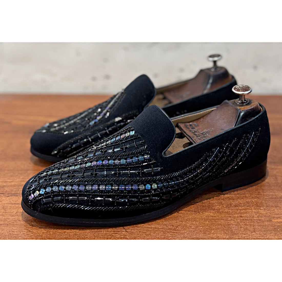 Black Melzan Hand Embroidery
