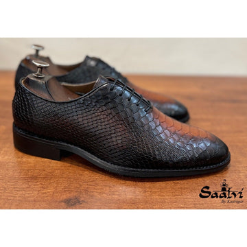 Wilton | Python Embossed Oxfords