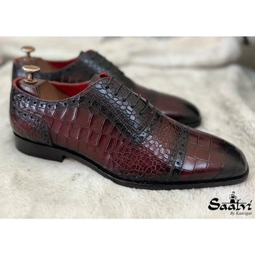 Size 9 CROCO OXFORDS