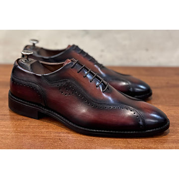 Imperial Burnished Brogue Oxfords