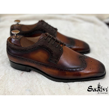 Size 11 Hand Patina Derby