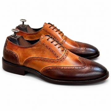 Heritage Tan Oxford Brogues
