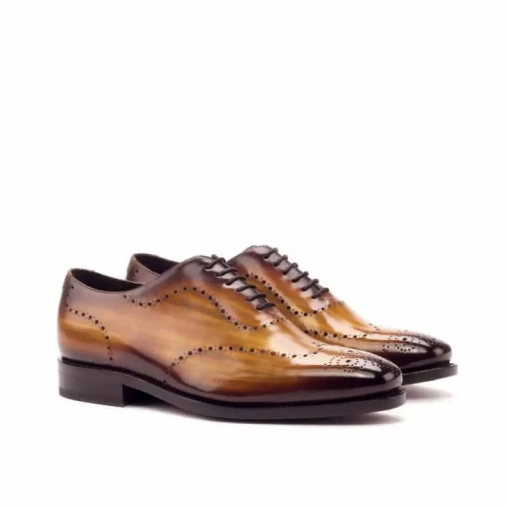 Wholecut Oxfords Cognac